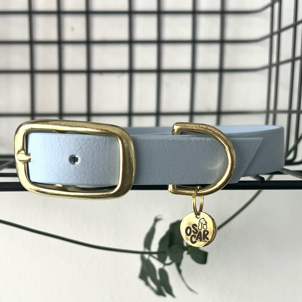 Collier bleu pastel