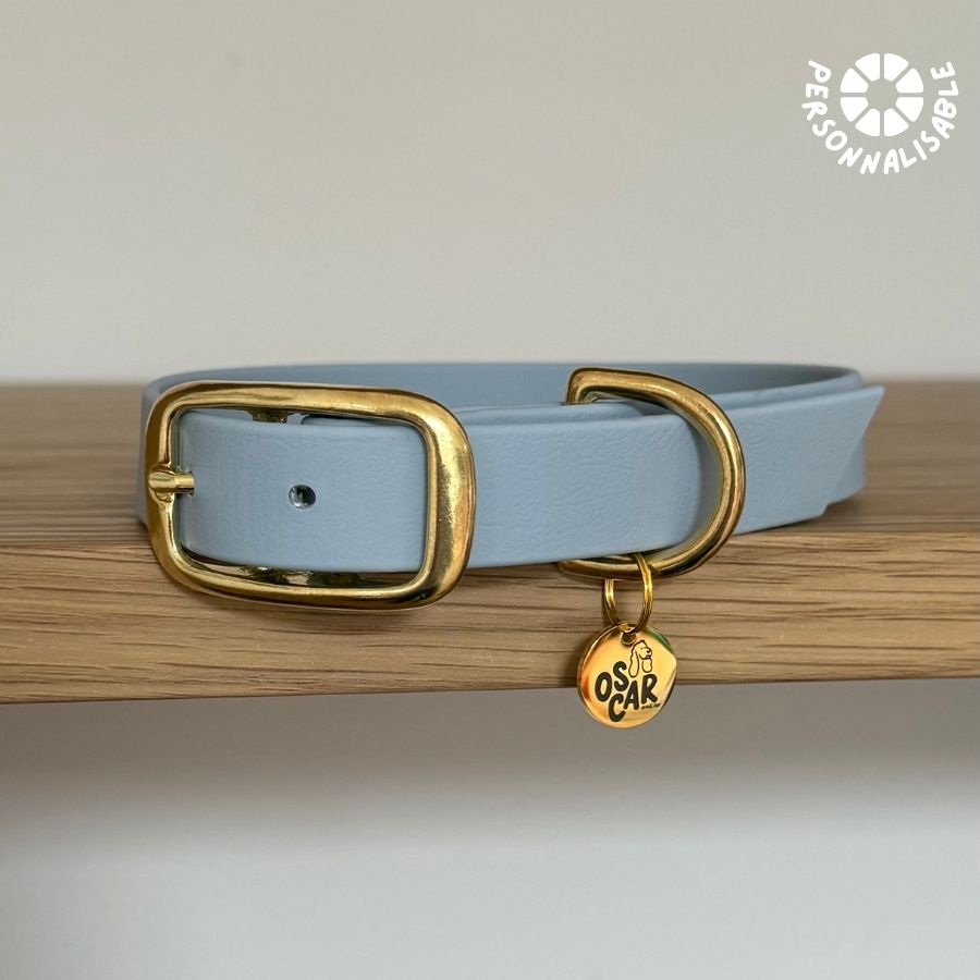 Laisse multi-positions Bleu Pastel