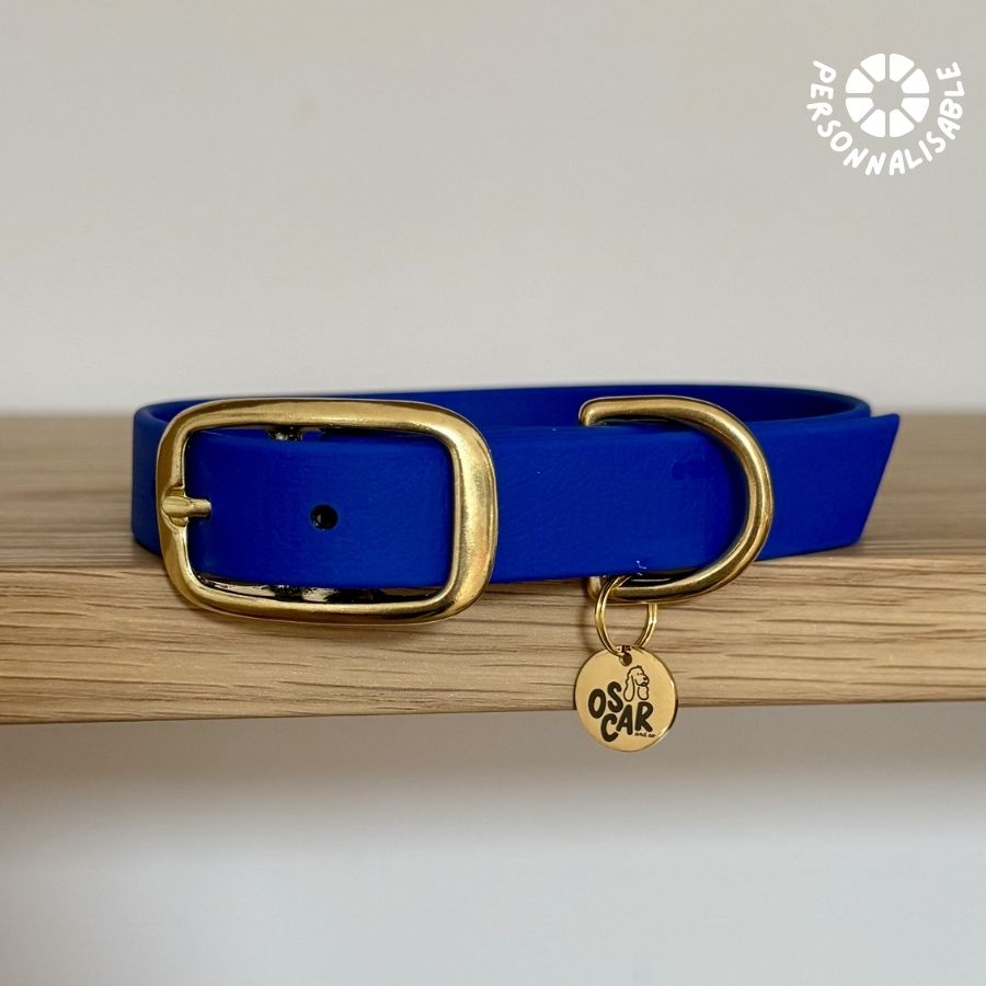 Collier bleu roi