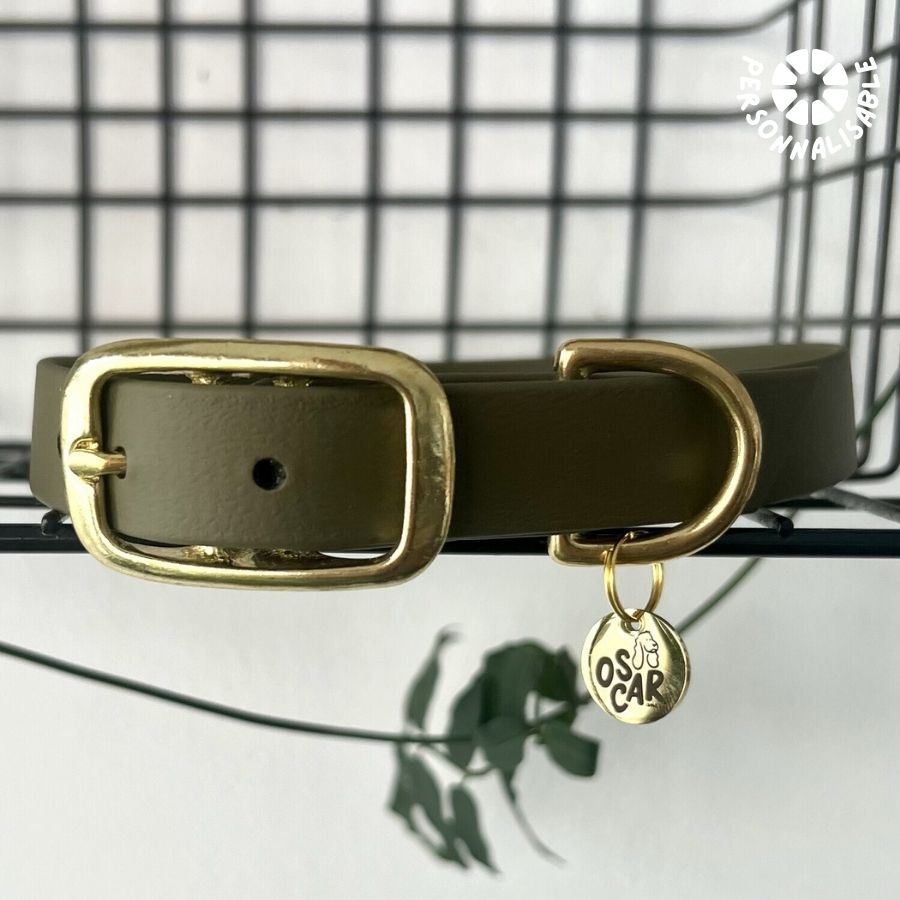 Collier kaki