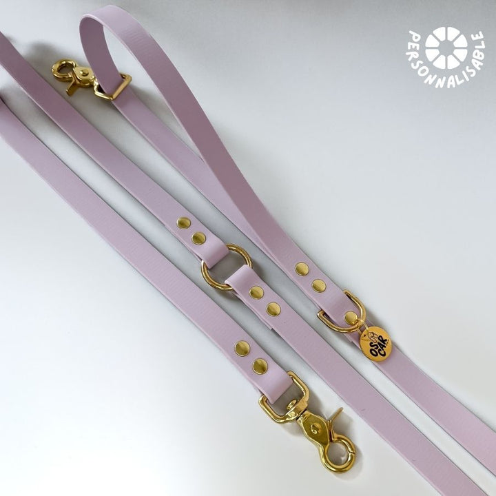 Laisse multi-positions Lilas